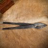 Rugged Vintage Hand Forged Iron Pliers Functional Rustic Camp Gear