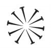 Hand Forged Iron Nails Set of 10 Pieces Fully Functional Accessory