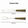 Handcrafted Fully Functional Knife and Fork Cutlery Set Stainless Steel
