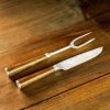 Handcrafted Fully Functional Knife and Fork Cutlery Set Stainless Steel