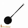 Cooking Pan with Long Handle Hand Forged Iron Camping Accessory