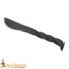 Hand Forged Railroad Spike Knife with Twisted Handle