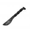 Hand Forged Railroad Spike Knife with Twisted Handle