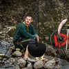 Medieval Hand Forged Iron Kettle Saw Functional Camp Gear