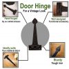 Medieval Chest Hinges / Hand Forged Iron Rustic Door Hinge