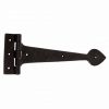 Medieval Chest Hinges / Hand Forged Iron Rustic Door Hinge