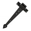 Medieval Chest Hinges / Hand Forged Iron Rustic Door Hinge