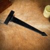Medieval Chest Hinges / Hand Forged Iron Rustic Door Hinge