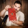 Medieval Stone Journal Handcrafted Genuine Leather Diary Notes