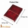 Leather Journal Celtic Cross Design