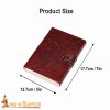 The Tree of Wisdom Genuine Leather Journal with Handmade Pages