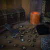 Medieval Viking Handcrafted Rune Stones Set with Bag Gaming Accessory