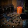 Medieval Viking Handcrafted Rune Stones Set with Bag Gaming Accessory