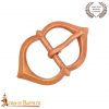 Late Medieval Lost-wax Cast Bronze Belt Buckle
