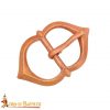 Late Medieval Lost-wax Cast Bronze Belt Buckle
