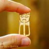 Late Medieval Solid Brass Belt Buckle