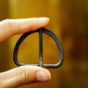 Hand Forged Iron Belt Buckle of the Dark Ages