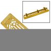 Medieval Lion Pure Solid Brass Belt End Chape Functional Belt Accessory