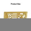 Medieval Lion Pure Solid Brass Belt End Chape Functional Belt Accessory