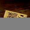 Medieval Lion Pure Solid Brass Belt End Chape Functional Belt Accessory