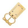 Medieval Pure Solid Brass Belt Buckle Functional Clothing Accessory