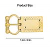 Medieval Pure Solid Brass Belt Buckle Functional Clothing Accessory