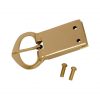Gorgeous Pure Solid Brass Belt Buckle Fully Functional Belt Accessory