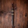 Decorative Roman Gladius Sword with Leather Scabbard
