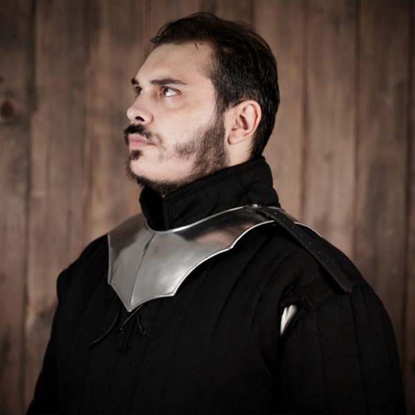 Medieval Knightly Avenger Steel Gorget