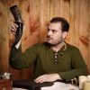 Medieval Viking Drinking Horn Natural Design Handcrafted Genuine Ox Horn