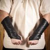 Archer Genuine Leather Single Handed Bracers Functional Arm Protection