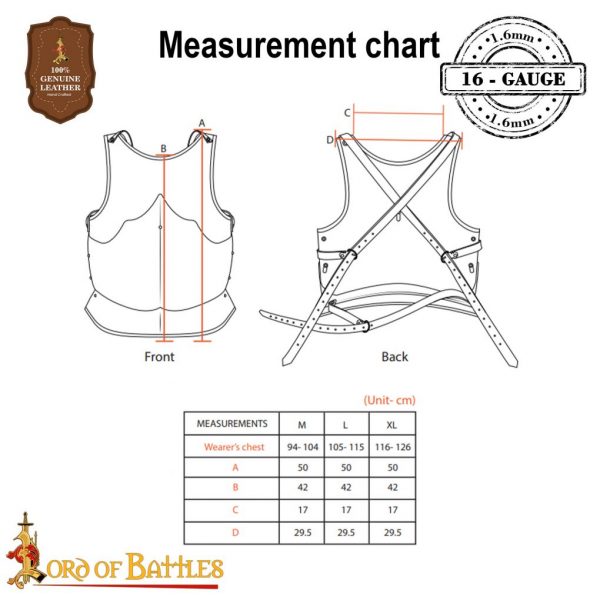Late Medieval Gothic Breastplate