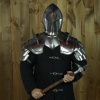 Fantasy Knight Pauldrons with Blade Breakers