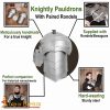 Medieval Pauldrons with Rondels / Besagues