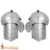 Medieval Pauldrons with Rondels / Besagues