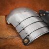 Medieval Knightly Classic Steel Pauldrons 16 gauge
