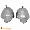 Medieval Knightly Large Avenger Pauldrons 18 gauge