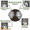 Medieval Knightly Large Avenger Pauldrons 18 gauge
