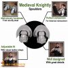 Medieval Fantasy Steel Pauldrons / Spauldrons