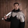 Medieval Fantasy Steel Pauldrons / Spauldrons