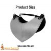 Medieval Classic Gorget, Polished and Black