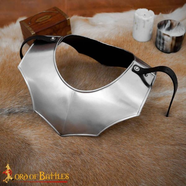 Medieval Knightly Avenger Steel Gorget