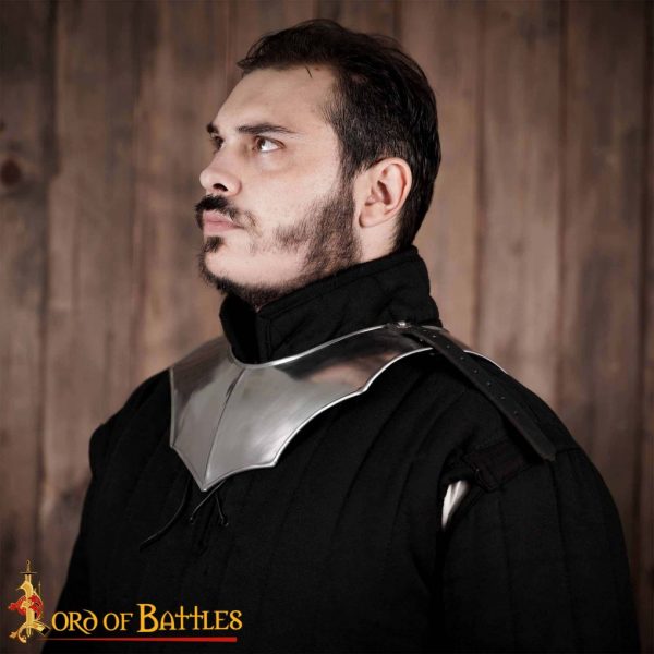 Medieval Knightly Avenger Steel Gorget