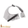 Gothic Knight Gorget with fluting and roped design edges