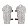 Medieval Fantasy Steel Bracers for LARP