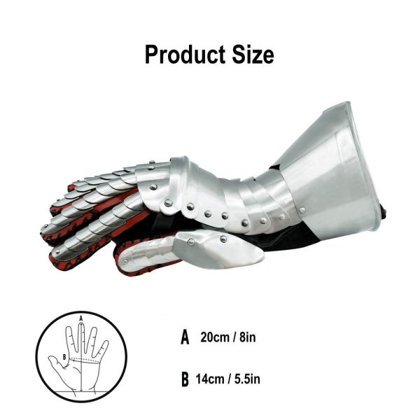 16th-17th century cuirassier Gauntlets 16 gauge