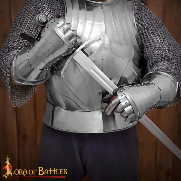 16th-17th century cuirassier Gauntlets 16 gauge
