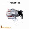 Medieval Fantasy Knight Gauntlets with Suede Leather Gloves