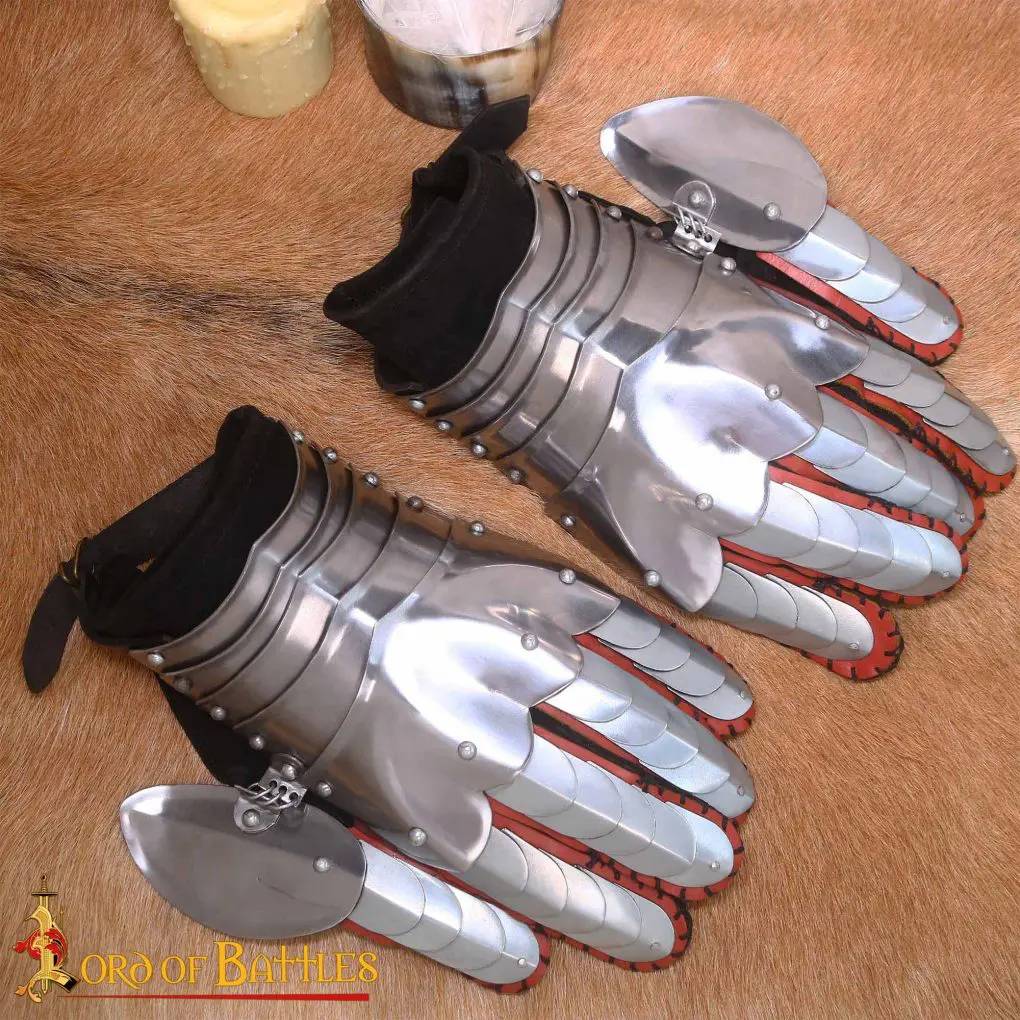 Medieval Fantasy Knight Gauntlets Battle Ready Gear