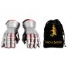 Medieval Knightly Hourglass Gauntlets 14th century 16 gauge